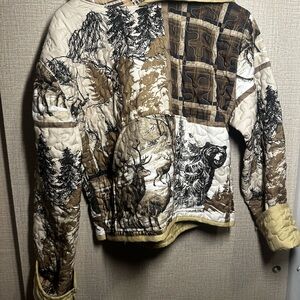 Handmade quilt hoodie